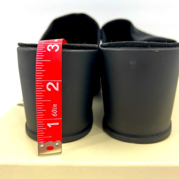 ANNE KLEIN, AKVENTI BLACK STRECH PLATFORM ELASTIC TOP W/SUPER CUSHION SOLE,8.5M - Picture 13 of 16